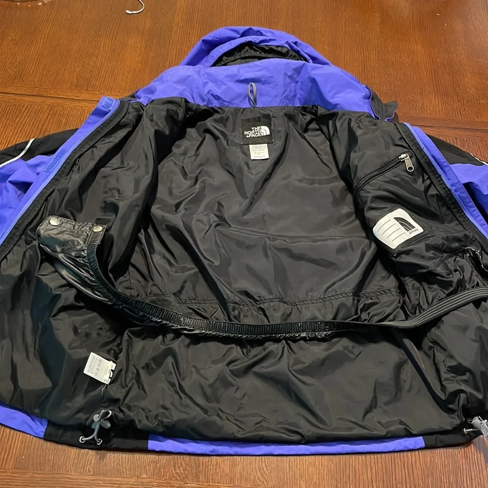 The North Face Girls Blue Ski Jacket - Sz Large - Picture 5 of 6